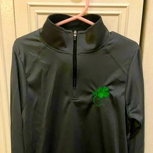 Girls Zip Up Long Sleeve Shirt